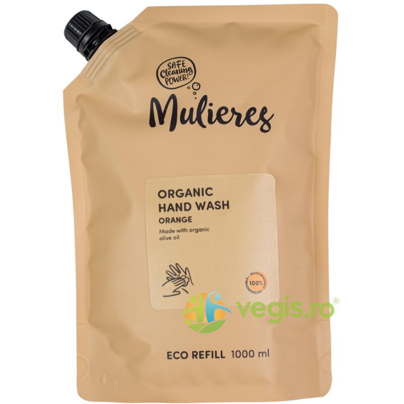 Oferte la Sapun Lichid 100% Ingrediente Naturale Refill Orange 1L