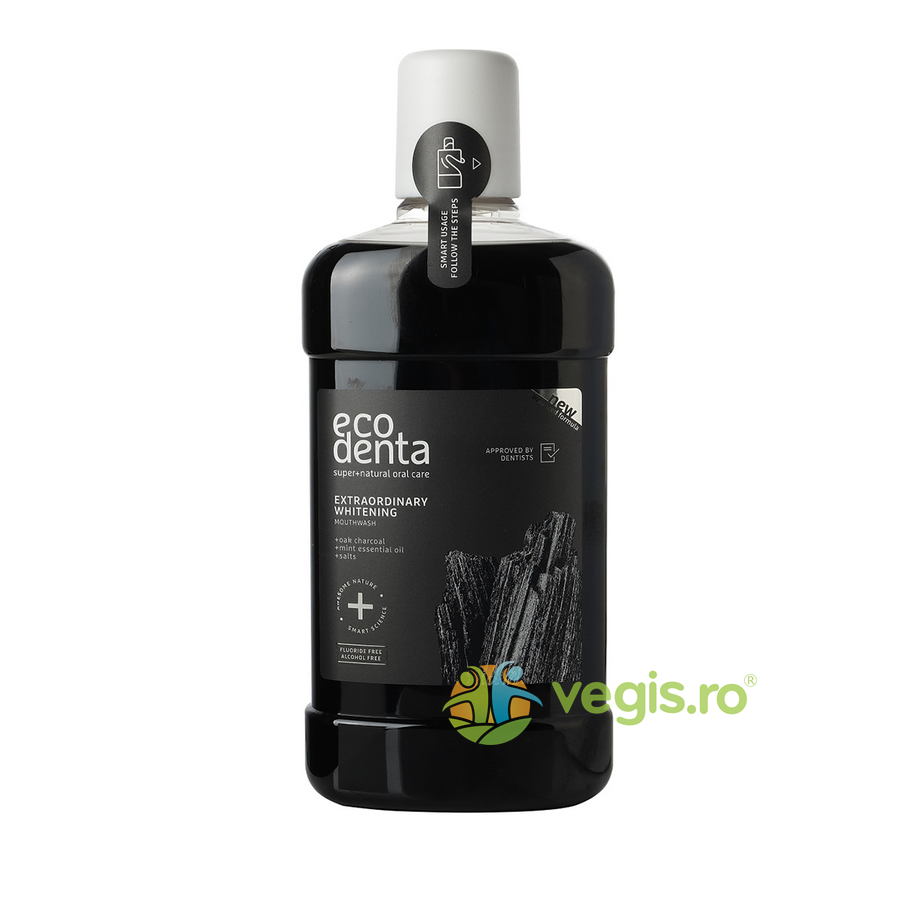 Oferte la Apa de Gura cu Efect Extra Albire cu Carbune 500ml