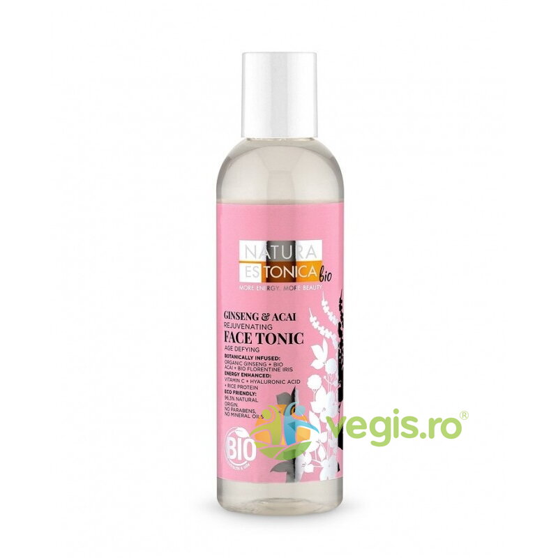 Oferte la Lotiune Tonica Rejuvenanta pentru Ten Matur si Sensibil cu Ginseng si Acai 200ml