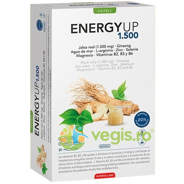 Oferte la Energy Up 1.500 20 fiole x 15ml