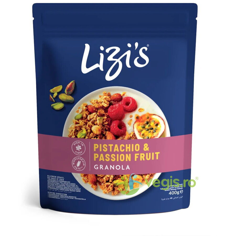 Oferte la Granola cu Fructul Pasiunii si Fistic 400g