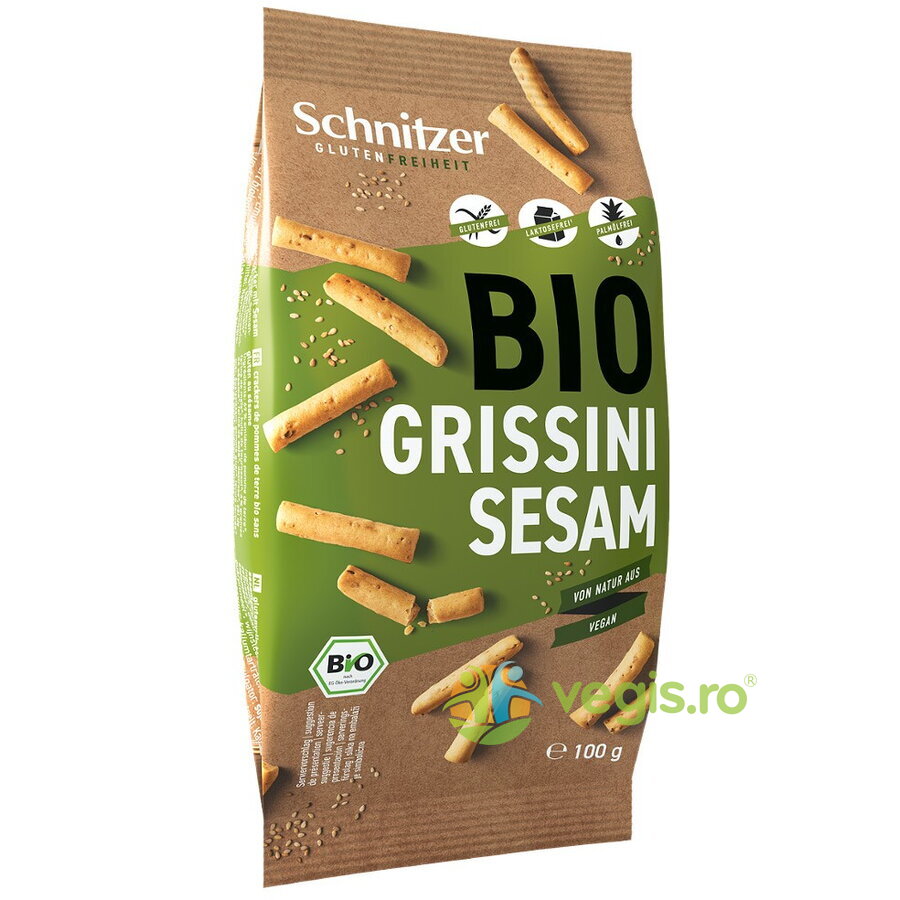 Oferte la Mini Grisine cu Susan fara Gluten Ecologice/Bio 100g