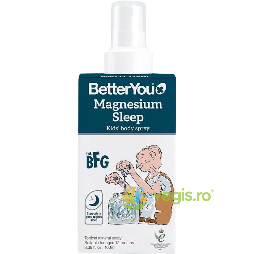 Oferte la Spray de Corp cu Magneziu pentru Copii BFG 100ml