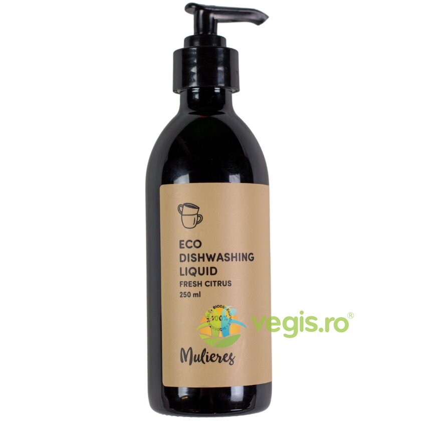 Oferte la Detergent Lichid de Vase 99.7% Ingrediente Naturale Fresh Citrus 250ml