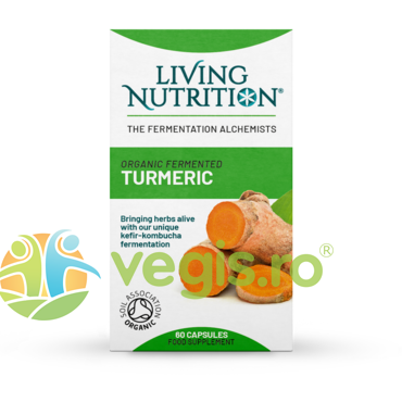 Oferte la Fermented Turmeric 600mg Full Spectrum 60cps