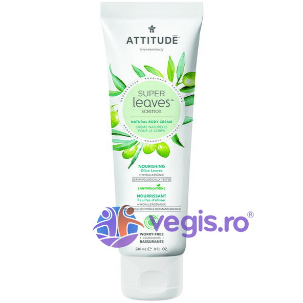 Oferte la Crema de Corp Hranitoare cu Frunze de Maslin Super Leaves 240ml