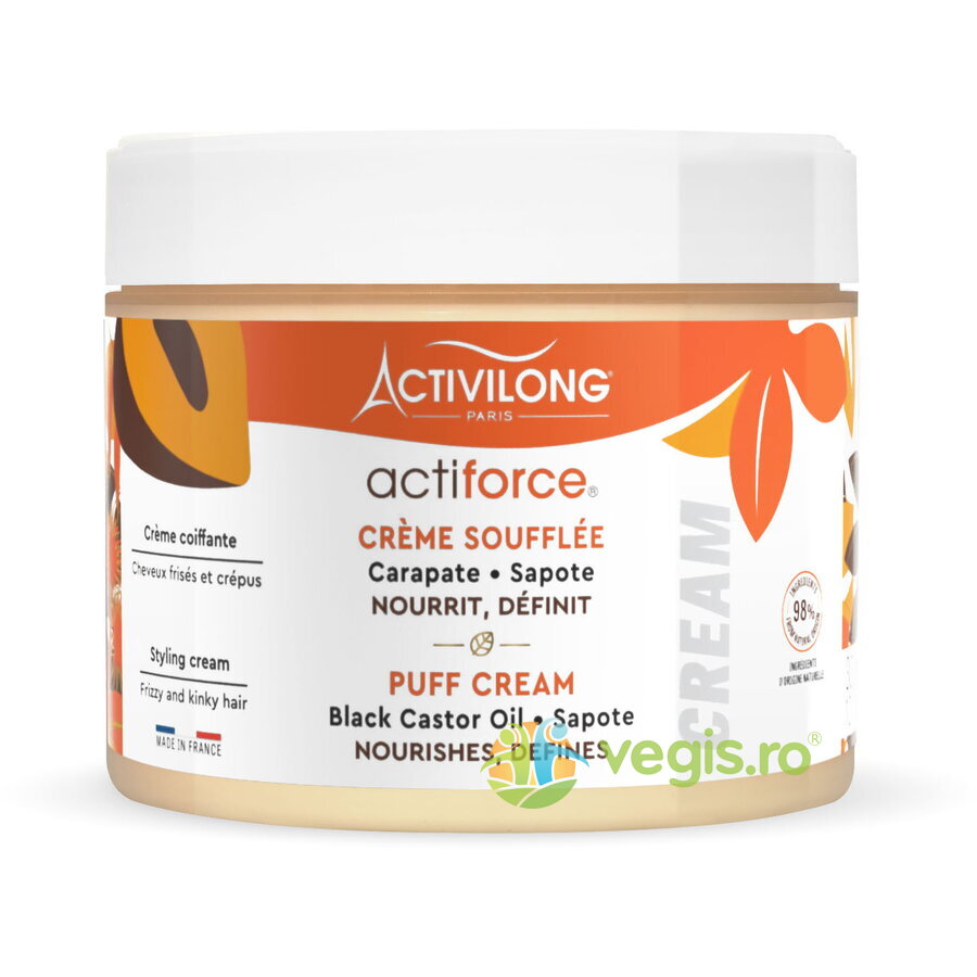 Oferte la Crema Hidratanta pentru Coafare cu Ulei de Ricin Negru Actiforce 300ml