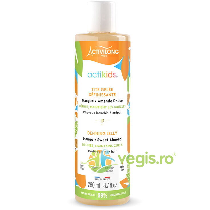 Oferte la Gel pentru Definirea si Mentinerea Buclelor pentru Copii Actikids 260ml