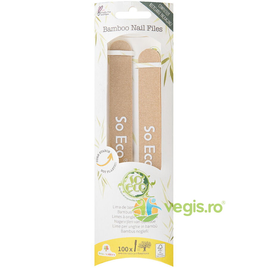 Oferte la Set Pile de Bambus pentru Unghii