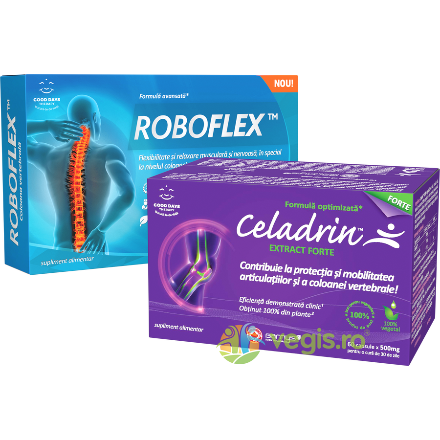 Oferte la Celadrin Extract Forte 60cps + Roboflex 30cps Good Days Therapy,