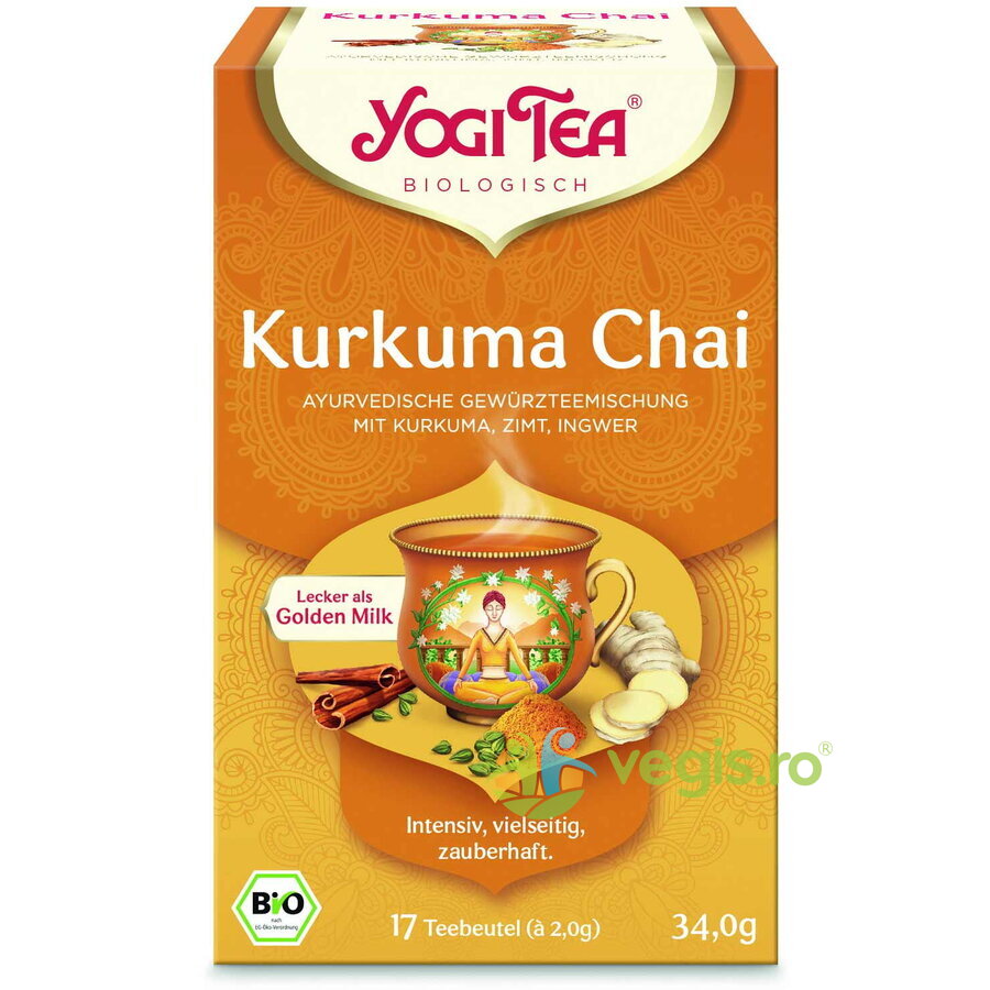 Oferte la Ceai Turmeric Chai Ecologic/Bio 17dz