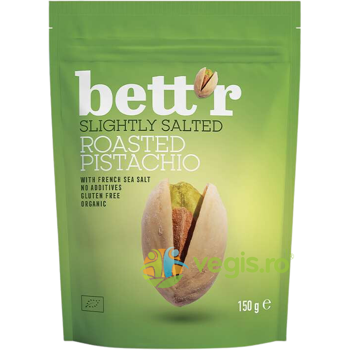 Oferte la Fistic Prajit si Usor Sarat Ecologic/Bio 150g