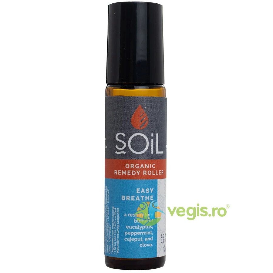 Oferte la Roll-On Easy Breathe cu Uleiuri Esentiale Pure (Respiratie Usoara) Bio 10ml