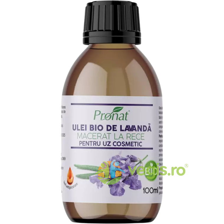 Oferte la Ulei de Lavanda Macerat la Rece pentru Uz Cosmetic Ecologic/Bio 100ml