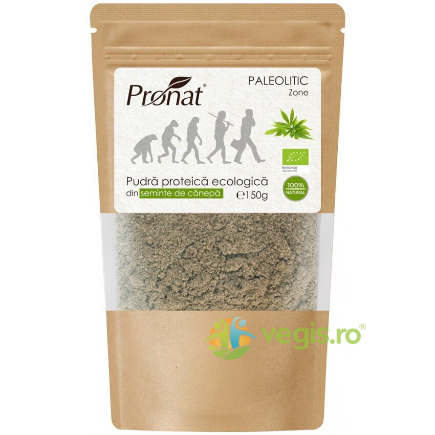 Oferte la Pudra Proteica din Seminte de Canepa Ecologica/Bio 150g