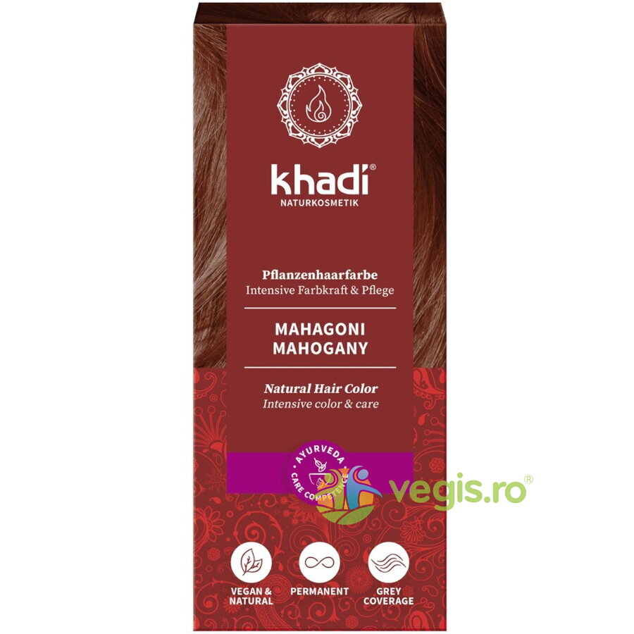 Oferte la Vopsea de Par Henna fara Amoniac Rosu Mahon 100g