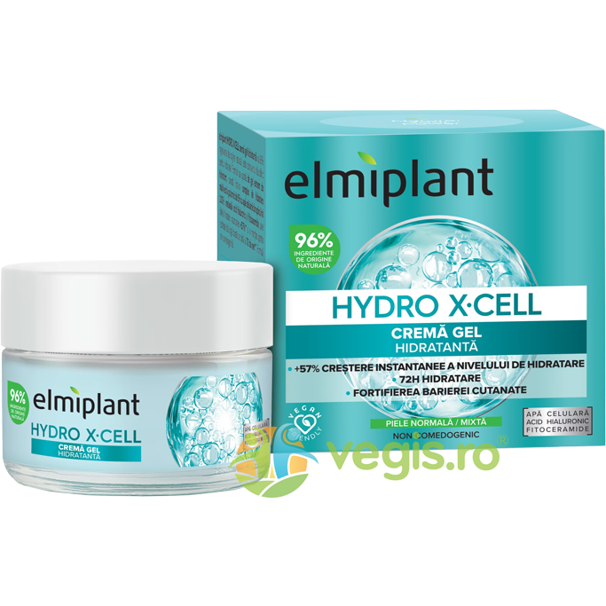 Oferte la Crema Gel Hidratanta cu Acid Hialuronic Hydro X-Cell 50ml