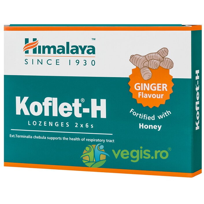 Oferte la Koflet H cu Aroma de Ghimbir 12cpr masticabile