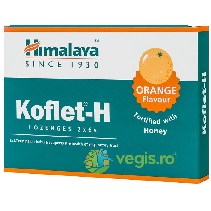 Oferte la Koflet H cu Aroma de Portocale 12cps masticabile
