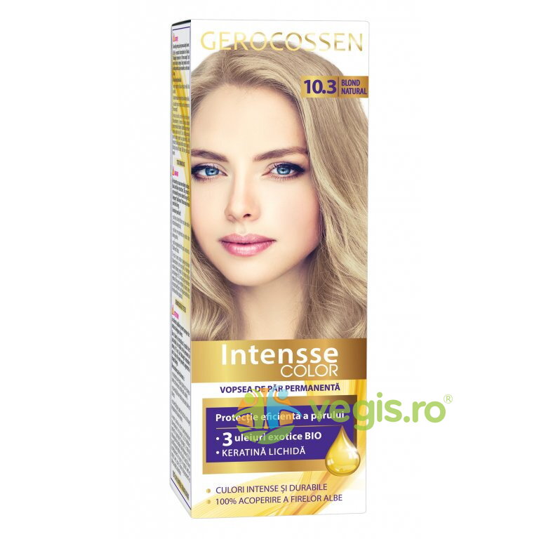 Oferte la Vopsea de Par Intensse Color Nr. 10.3 Blond Natural 50ml