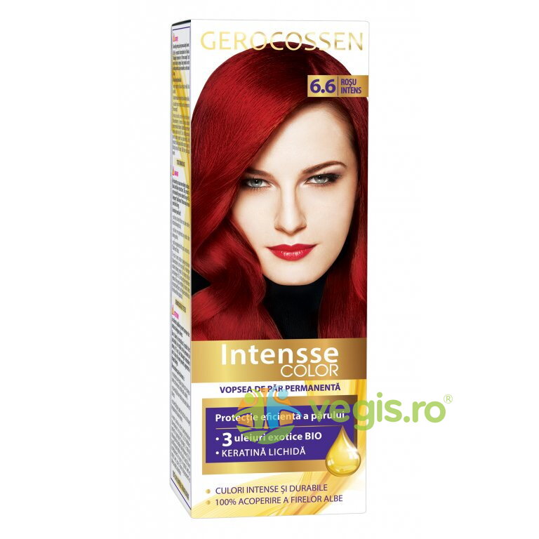 Oferte la Vopsea de Par Intensse Color Nr. 6.6 Rosu Intens 50ml