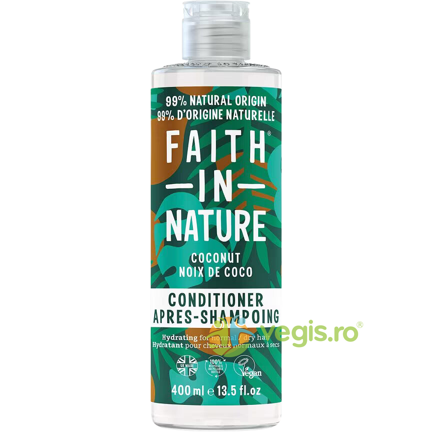 Oferte la Balsam Natural Hidratant cu Cocos pentru Par Normal sau Uscat 400ml