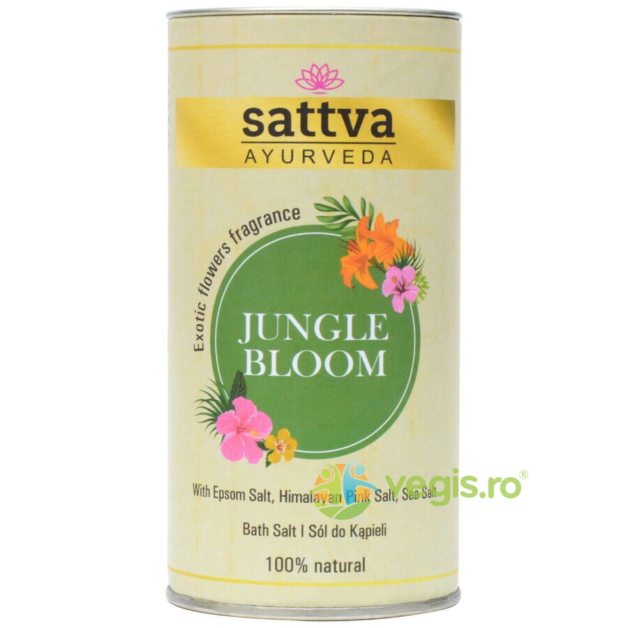 Oferte la Sare de Baie Relaxanta cu Sare Epsom Jungle Bloom 300gr