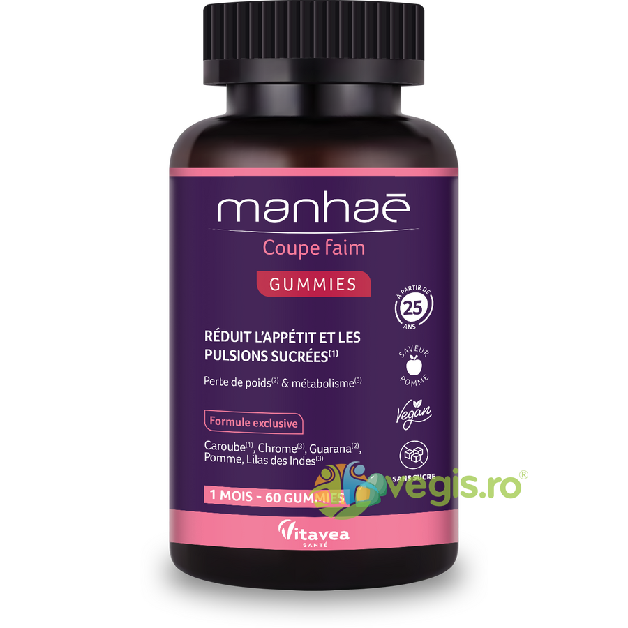 Oferte la Coupe Faim Gummies (Stop Apetit) 60 jeleuri gumate Vitavea,