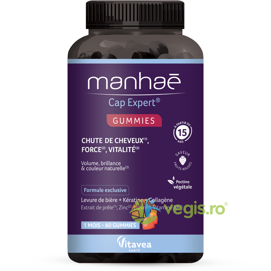 Oferte la Cap Expert Gummies (Par Sanatos) 60 jeleuri gumate Vitavea,