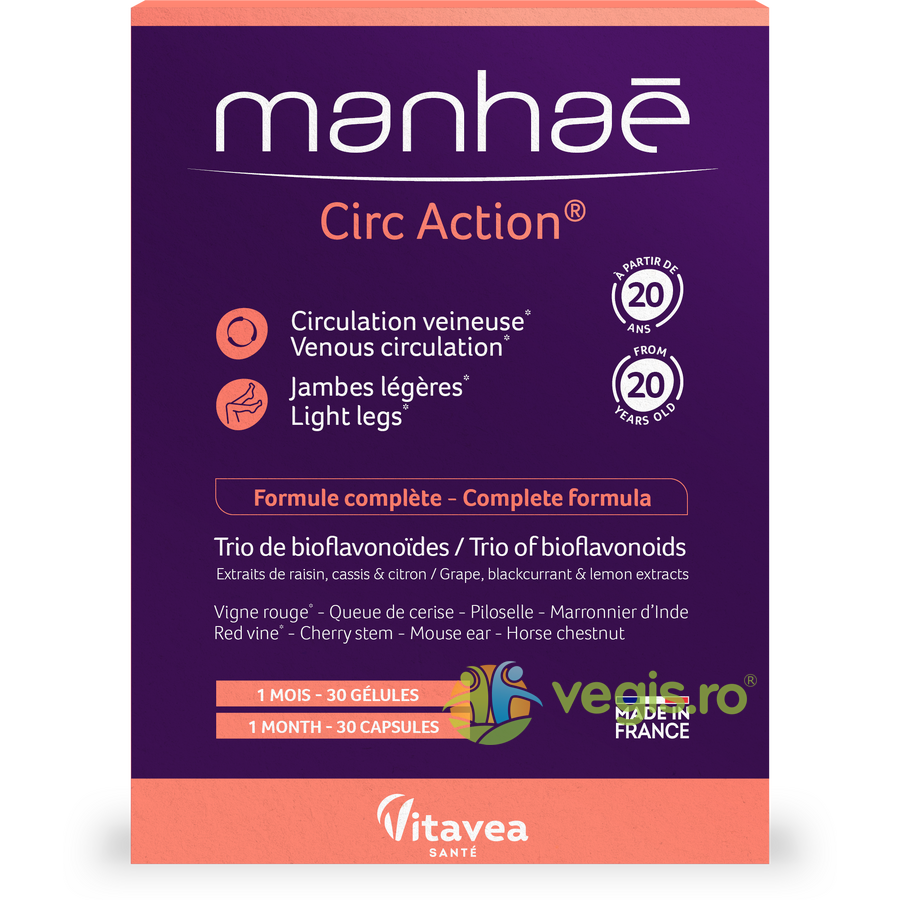Oferte la Circ Action (Picioare Usoare) 30cps vegetale Vitavea,