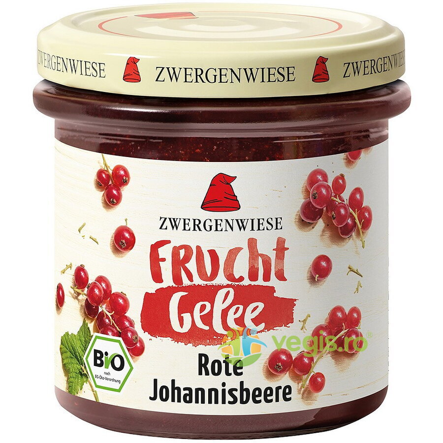 Oferte la Jeleu de Coacaze Rosii Ecologic/Bio 160g