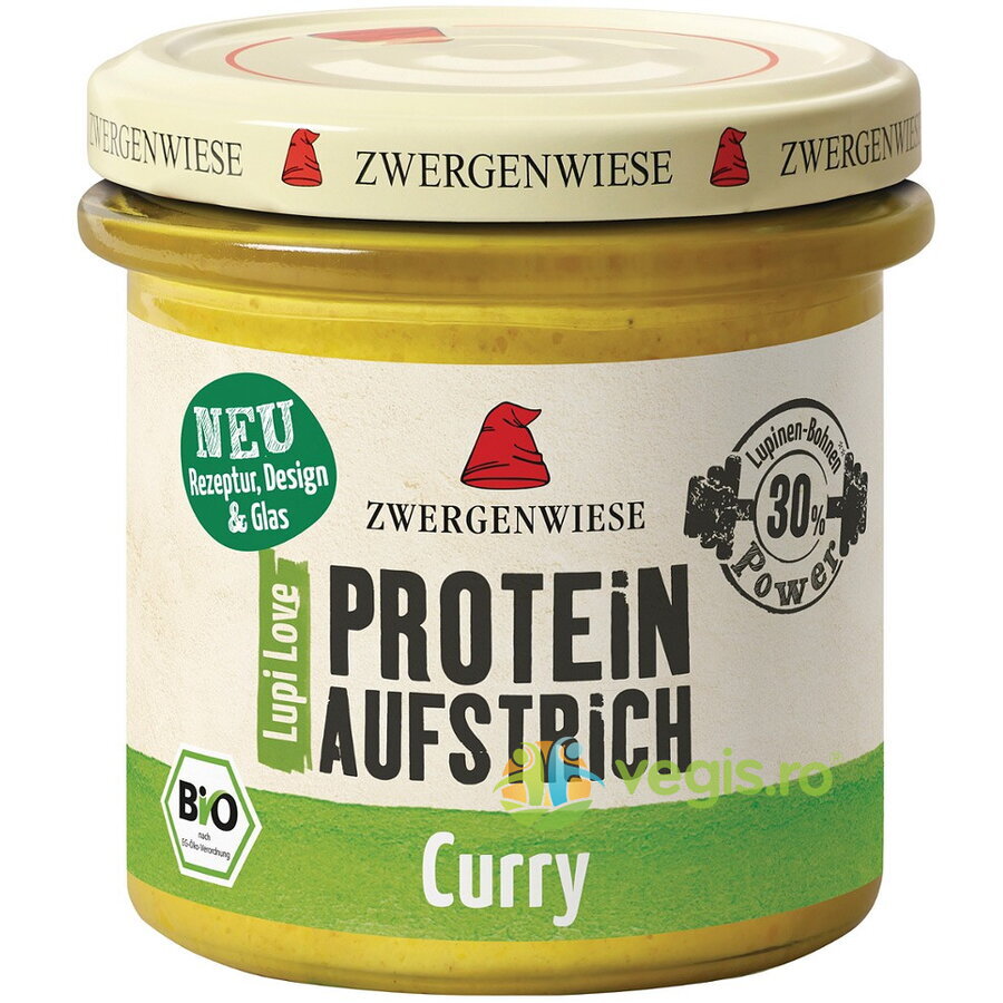 Oferte la Crema Tartinabila Proteica cu Lupin si Curry Ecologica/Bio 135g