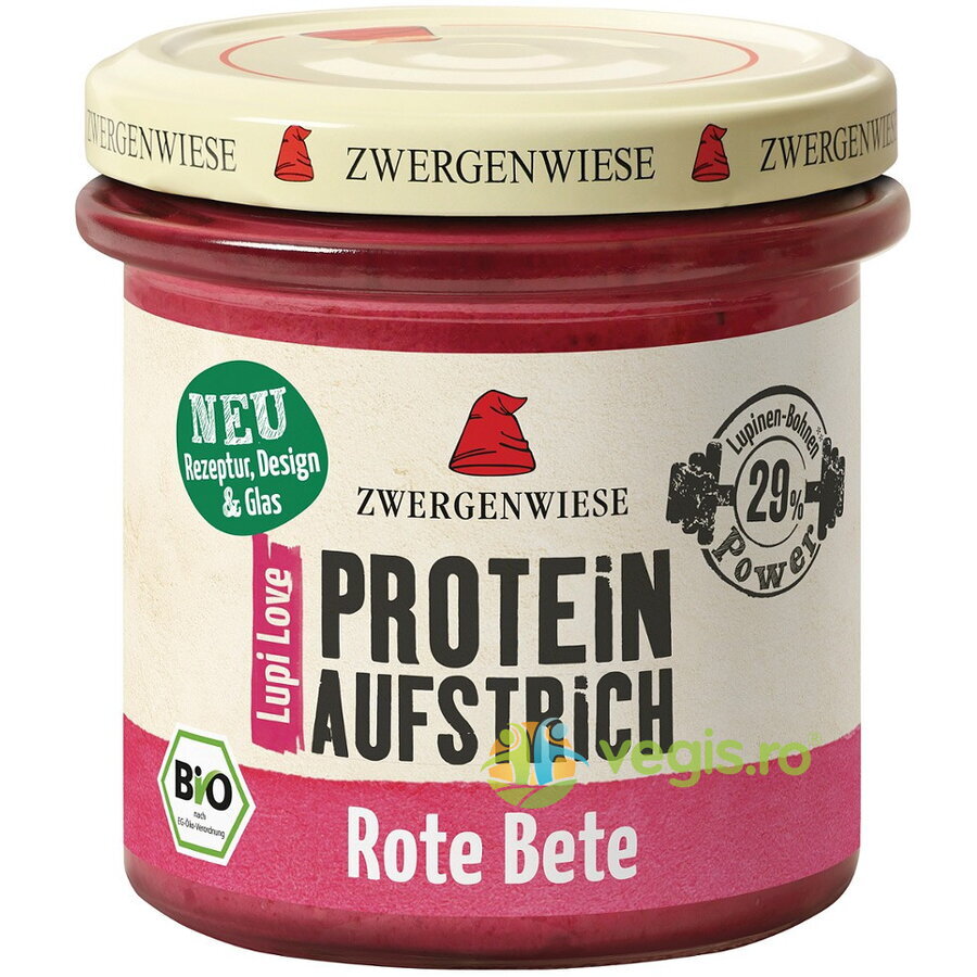 Oferte la Crema Tartinabila Proteica cu Sfecla Rosie Ecologica/Bio 135g