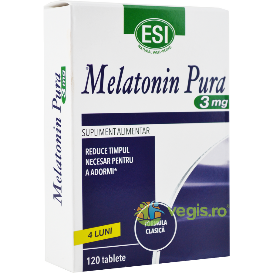Oferte la Melatonina Pura 3mg 120cps