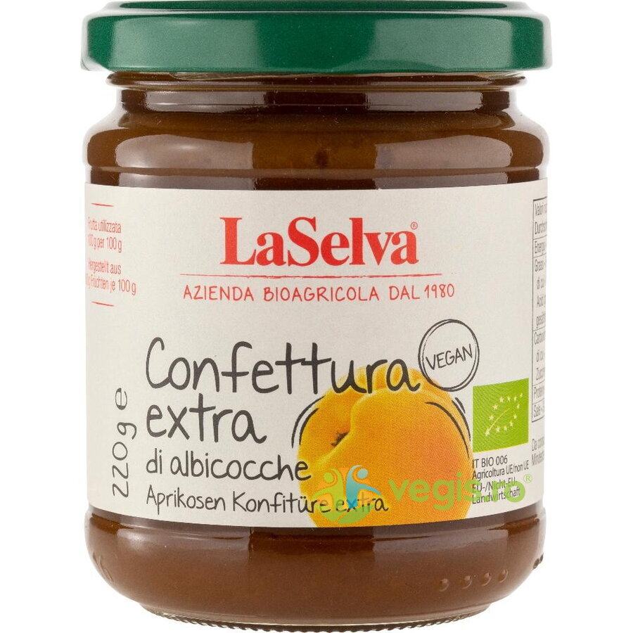 Oferte la Dulceata Extra de Caise Ecologica/Bio 220g