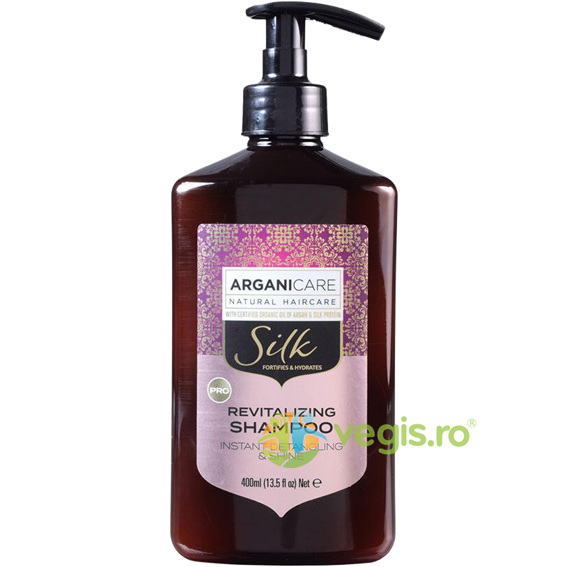 Oferte la Sampon Revitalizant pentru Descurcare Instanta si Stralucire cu Proteina din Matase Silk 400ml