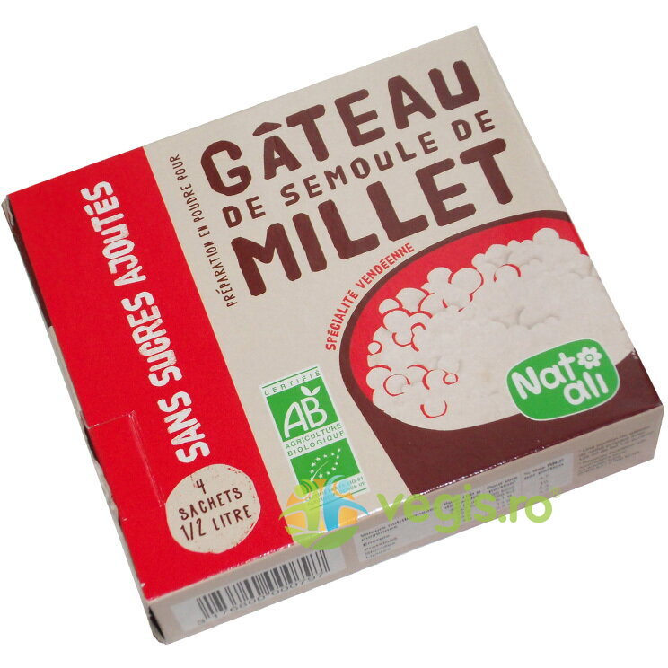 Oferte la Budinca din Gris de Mei fara Zahar Ecologica/Bio 168g