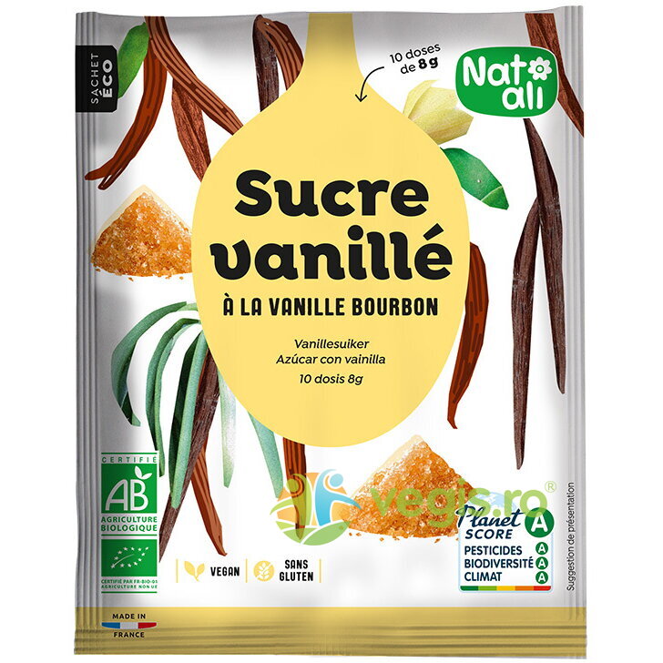Oferte la Zahar Vanilat Bourbon Ecologic/Bio 80g