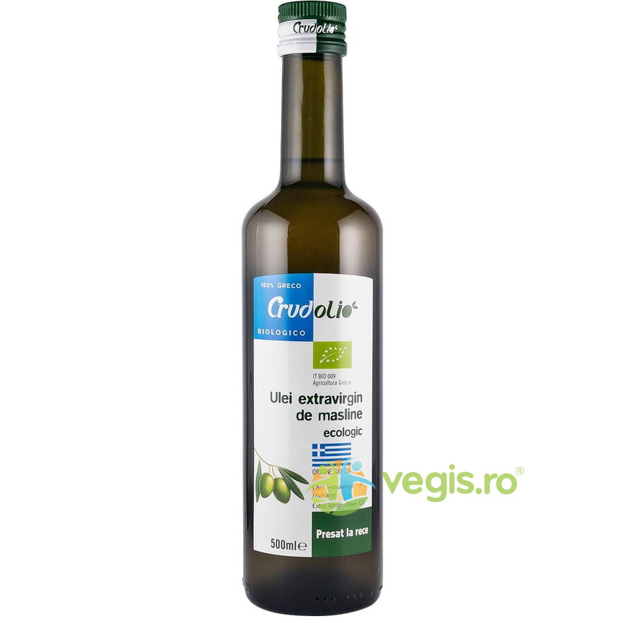 Oferte la Ulei de Masline Extravirgin Presat la Rece Crudolio Ecologic/Bio 500ml