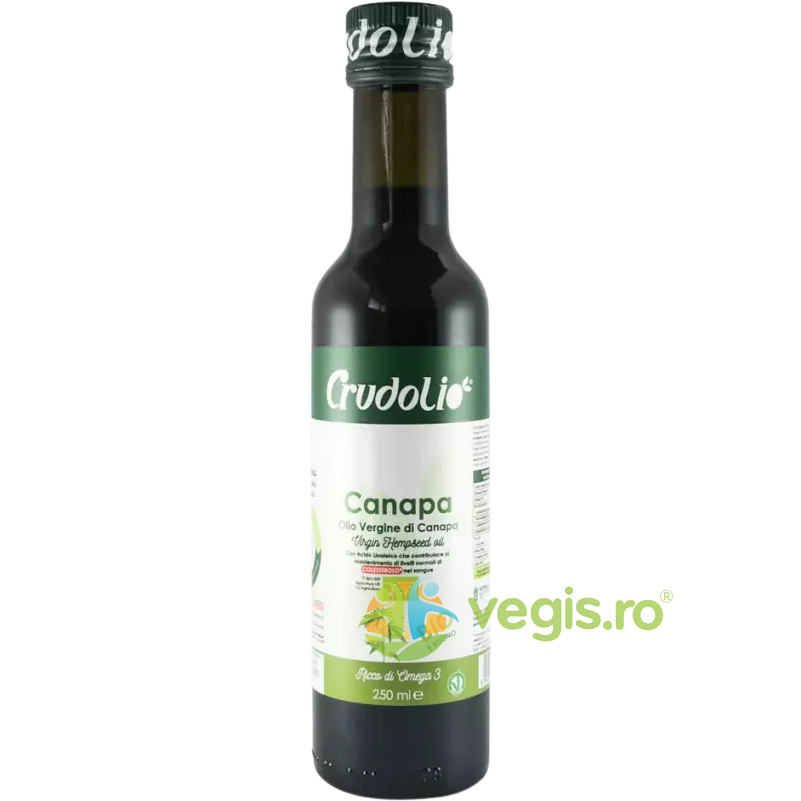 Oferte la Ulei din Seminte de Canepa Crudolio Ecologic/Bio 250ml