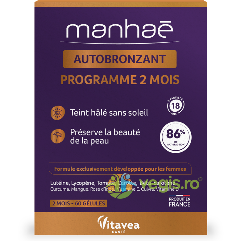 Oferte la Autobronzant 60cps vegetale Vitavea,