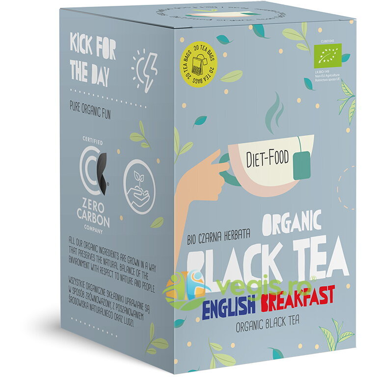 Oferte la Ceai Negru English Breakfast Ecologic/Bio 20dz