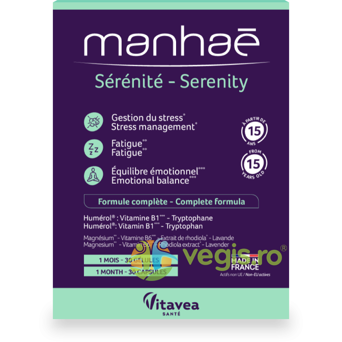 Oferte la Serenite 30cps vegetale Vitavea,