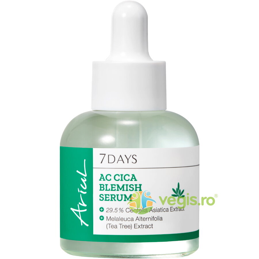 Oferte la Ser Tratament pentru Acnee si Cosuri cu 30.5% Cica Solution + BHA si Extract de Tea Tree 20ml