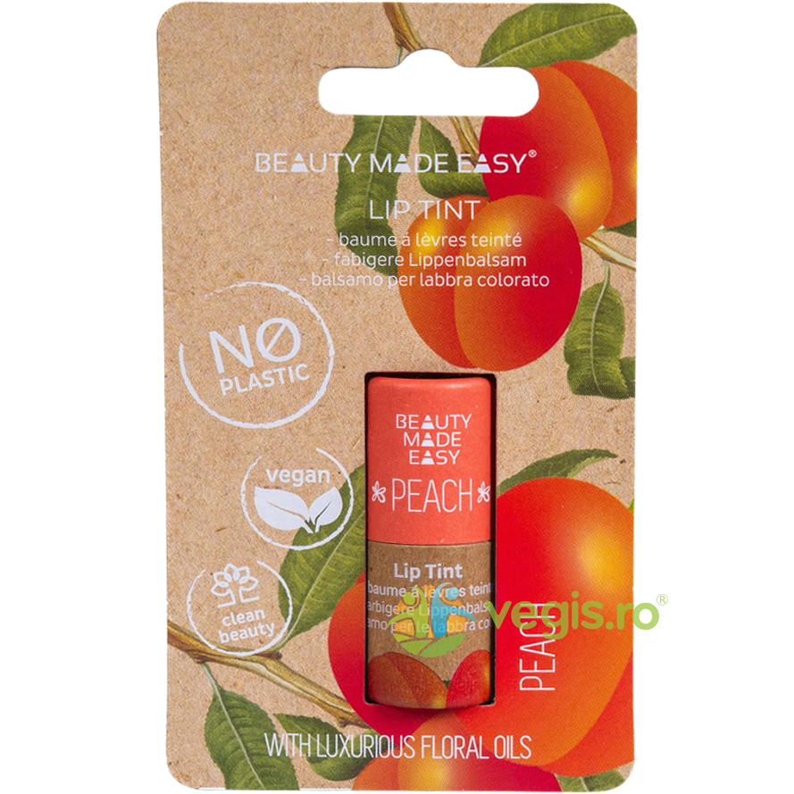 Oferte la Balsam de Buze Nuantator Peach 5.5g