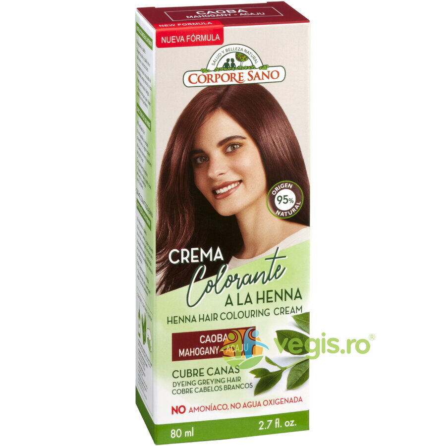 Oferte la Vopsea Henna Crema Semipermanenta - Mahon 80ml