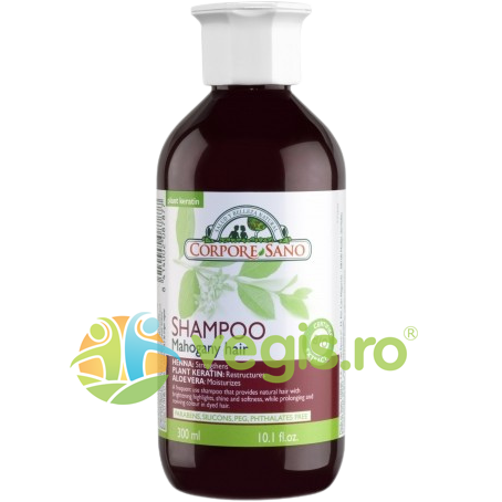 Oferte la Sampon cu Henna pentru Par Saten - Roscat 300ml
