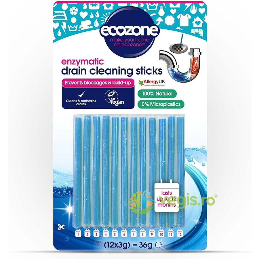 Oferte la Stick pentru Desfundarea Tevilor si Eliminarea Mirosului Neplacut 12buc