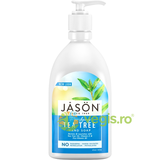 Oferte la Sapun Lichid pentru Fata si Maini cu Tea Tree 473ml
