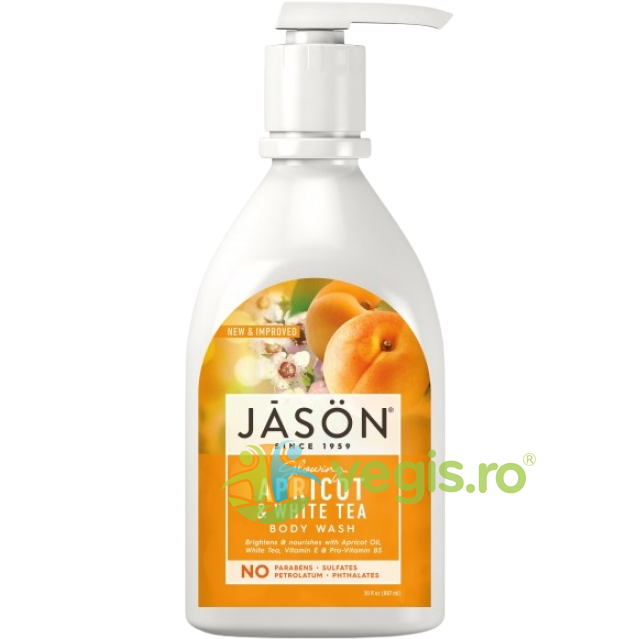 Oferte la Gel de Dus Satinat cu Caise si Ceai Alb 887ml